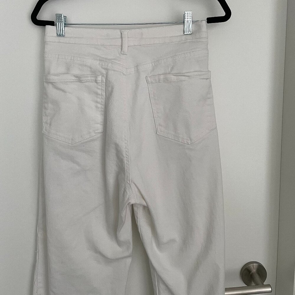White Denim Jeans 5 Pocket Gloria Vanderbilt Amanda Size 18 - Picture 6 of 8